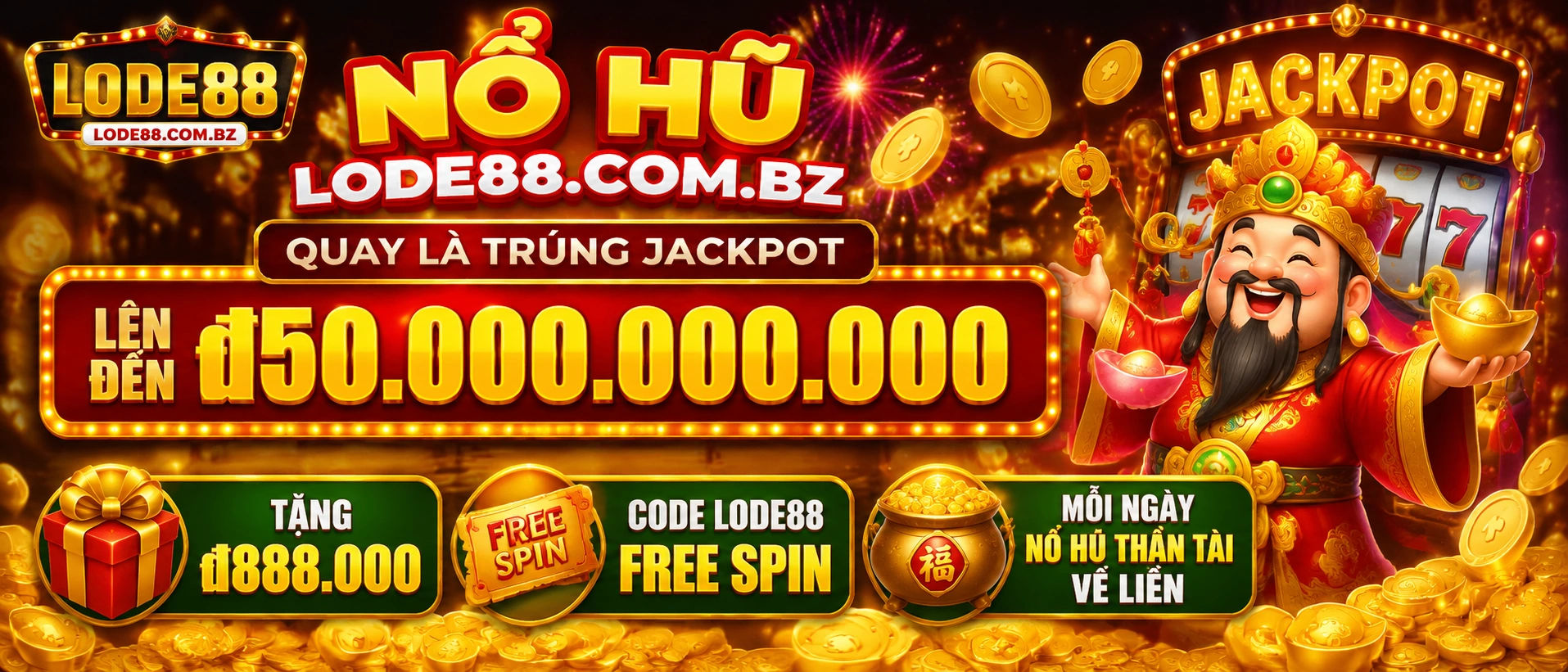 Lode88 Casino, Nổ Hũ, Bắn Cá & Live Casino 55 Slot Machine